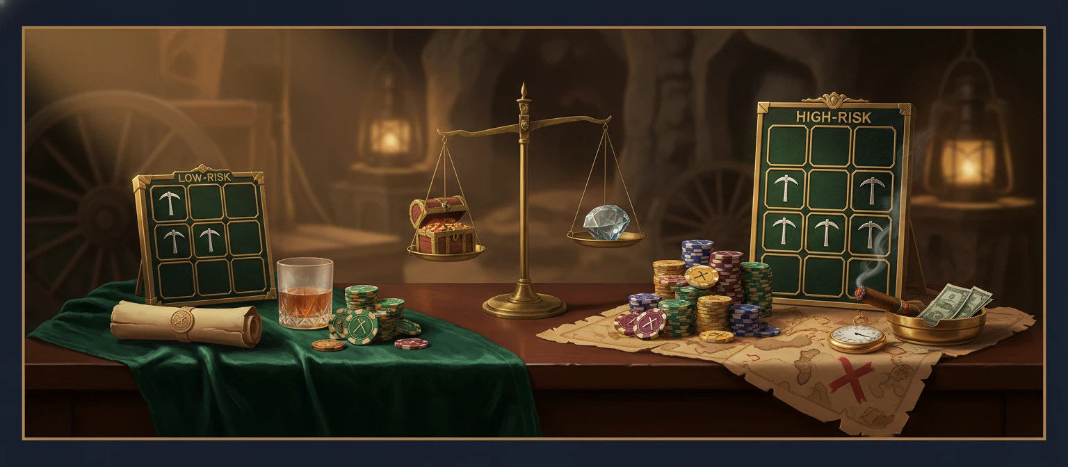 Choosing Your Mine Count – Risk vs Reward | Mine Slot